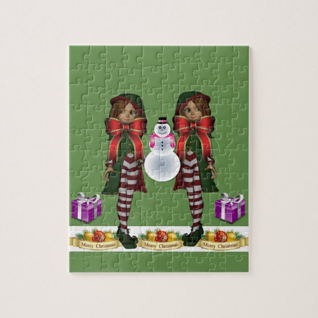 Christmas Jigsaw Puzzle (Vertikal)