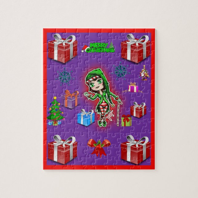 Christmas Jigsaw Puzzle (Vertikal)