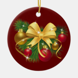 Christmas Jingle Bell Keramik Ornament