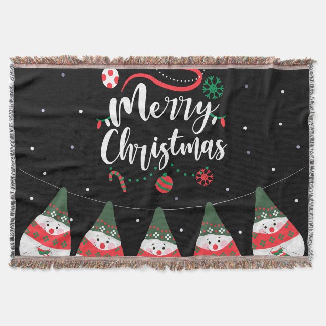 Christmas Jingle Bells Joyful Greetings Collection Decke (Vorderseite)