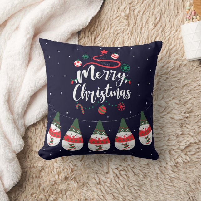 Christmas Jingle Bells Joyful Greetings Collection Kissen (Decke)