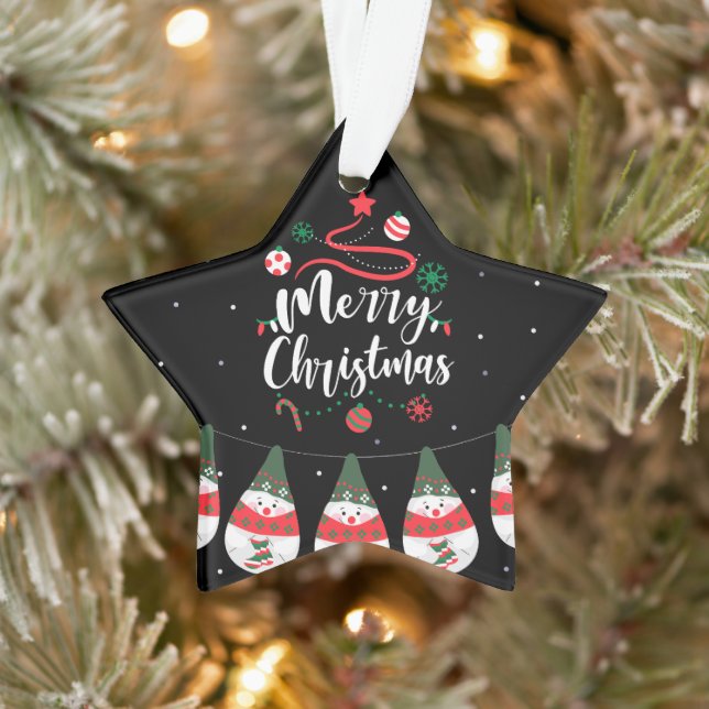 Christmas Jingle Bells Joyful Greetings Collection Ornament (Baum)
