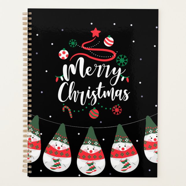 Christmas Jingle Bells Joyful Greetings Collection Planer (Vorderseite)