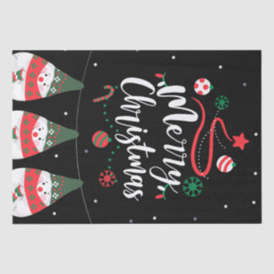 Christmas Jingle Bells Joyful Greetings Collection Seidenpapier