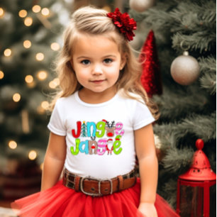 Christmas Jingle Jangle Santa Tree Rentier T-Shirt