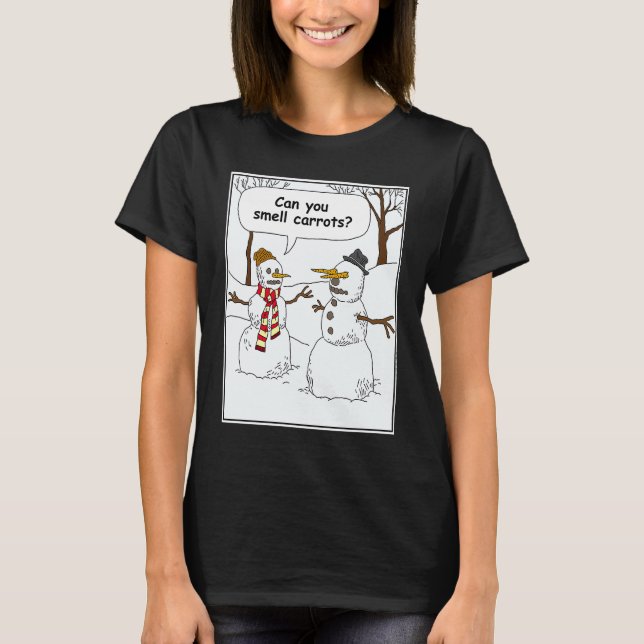 Christmas Joke Can You Smell Carrots Xmas  Idea T-Shirt (Vorderseite)