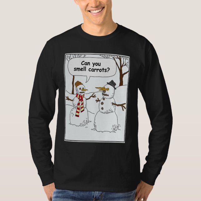 Christmas Joke Can You Smell Carrots Xmas  Idea T-Shirt (Vorderseite)