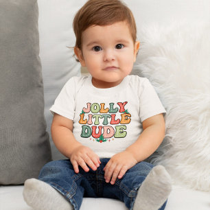 Christmas Jolly Little Typ Baby T-shirt