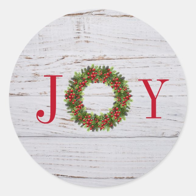 Christmas Joy Stickers (Vorderseite)