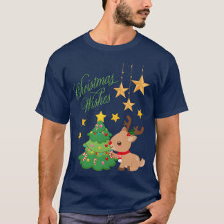 Christmas Joy Zwarf Strumpf Wünsche Weihnachtsgebä T-Shirt
