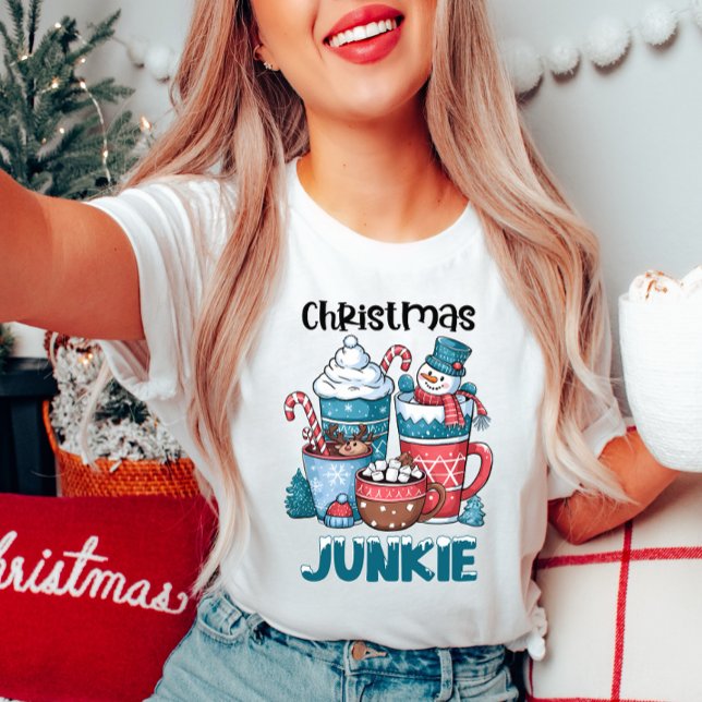 Christmas Junkie T - Shirt (Von Creator hochgeladen)