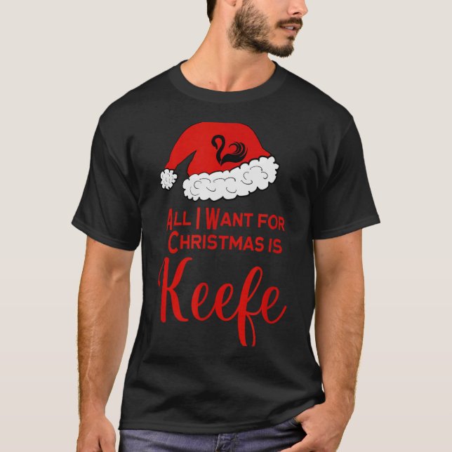 Christmas Keefe Shirt For Keeper Fans Of The Lost  (Vorderseite)