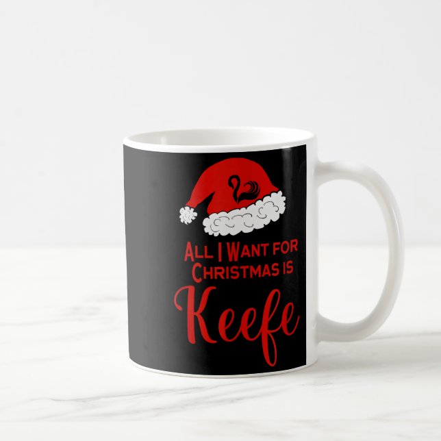 Christmas Keefe Shirt For Keeper Fans Of The Lost  Kaffeetasse (Rechts)