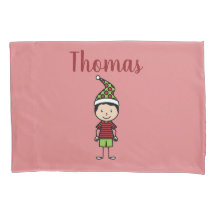 Christmas Kids Individuelle Name KissenCase