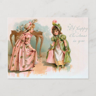 CHRISTMAS KINDER POSTKARTE