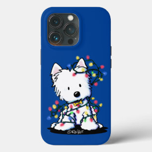 Christmas KiniArt Delightful Westie Case-Mate iPhone Hülle