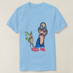 Christmas Kiss Me, bearbeiten Sie Text hinzufügen  T-Shirt