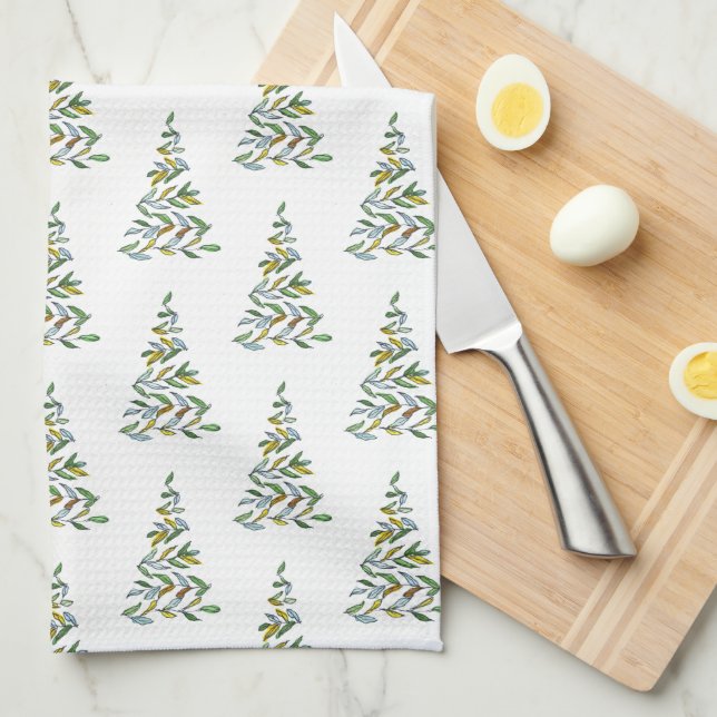 Christmas Kitchen Towel Gift Geschirrtuch (Viertel Falte)