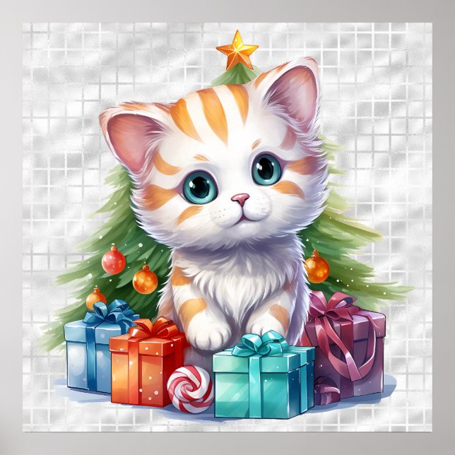 Christmas Kitty Poster (Vorne)