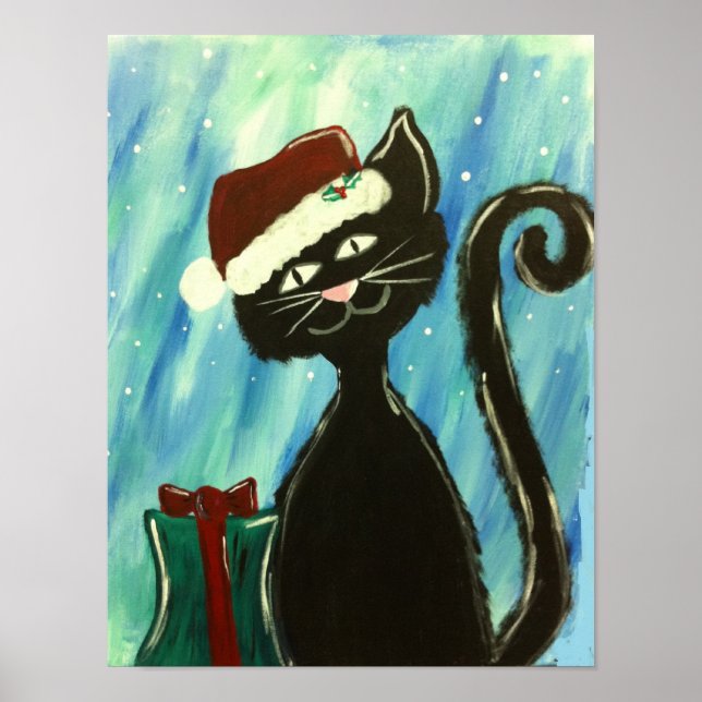 Christmas Kitty Poster (Vorne)