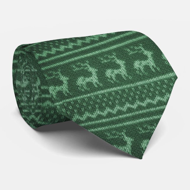 Christmas Knitwear Krawatte (Gerollt)