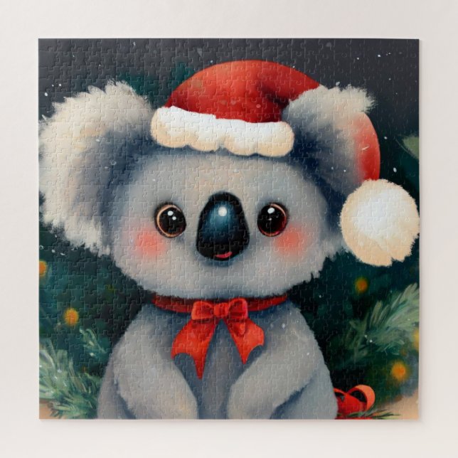 Christmas Koala (1) Puzzle (Vertikal)