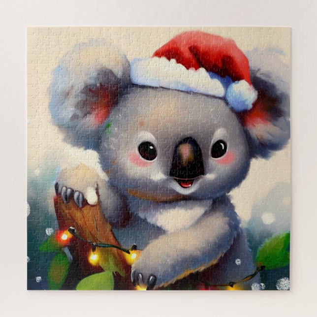 Christmas Koala (2) Puzzle (Vertikal)