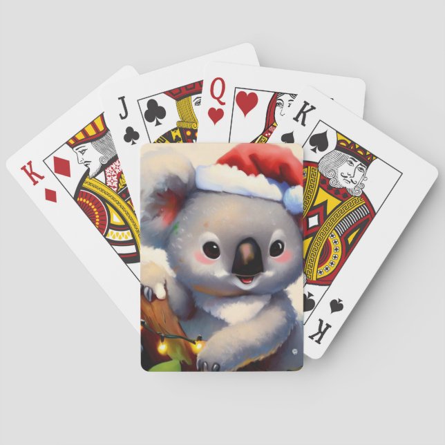 Christmas Koala (2) Spielkarten (Rückseite)