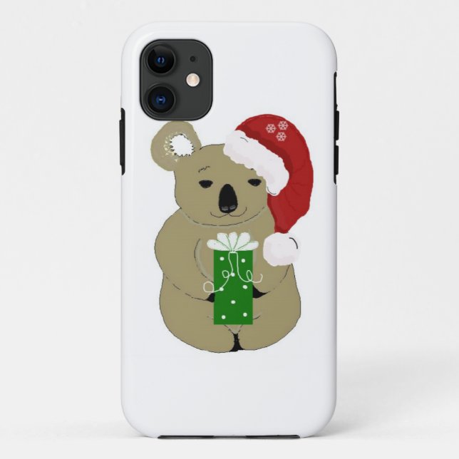 Christmas Koala Bear Case-Mate iPhone Hülle (Rückseite)