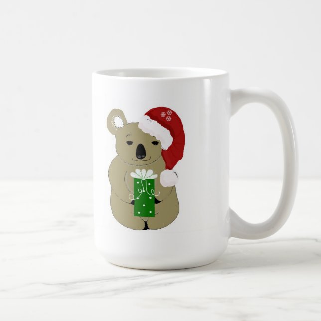 Christmas Koala Bears Tasse (Rechts)