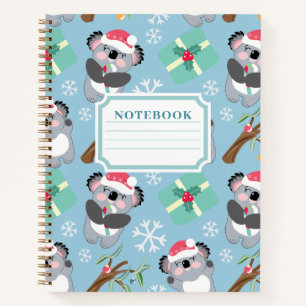Christmas Koala Notizbuch