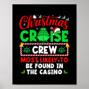 Christmas Kreuzfahrt Besatzung Eher Zu Finden In T Poster