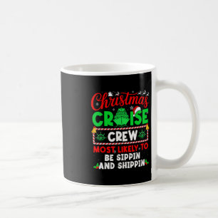 Christmas-Kreuzfahrt-Crew, die am wahrscheinlichst Kaffeetasse
