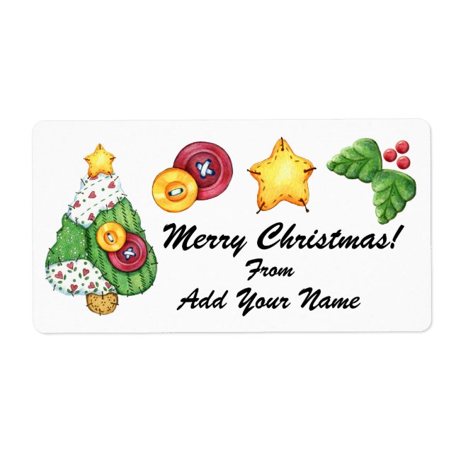 Christmas Label - SRF (Vorne)