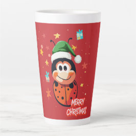 Christmas Ladybug Cheer Milchtasse