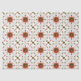 Christmas Ladybug Red White Green Seidenpapier