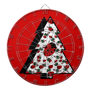CHRISTMAS LADYBUGS DARTSCHEIBE