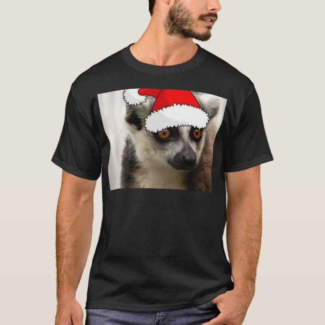 Christmas Lemur T-Shirt (Vorderseite)