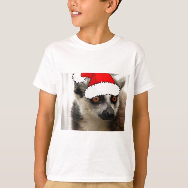 Christmas Lemur T-Shirt (Vorderseite)