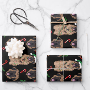 Christmas Leonberger Geschenkpapier Set