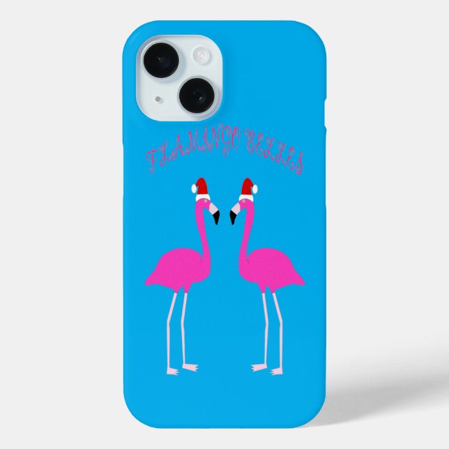 Christmas Lesbian Flamingos Flamingo Belles Case-Mate iPhone Hülle (Rückseite)