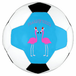 Christmas Lesbian Flamingos Flamingo Belles Fußball