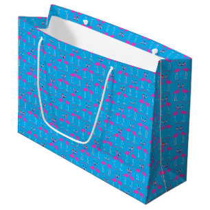 Christmas Lesbian Flamingos Flamingo Belles Große Geschenktüte