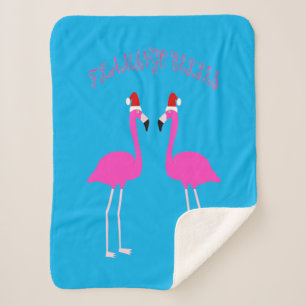 Christmas Lesbian Flamingos Flamingo Belles Sherpadecke