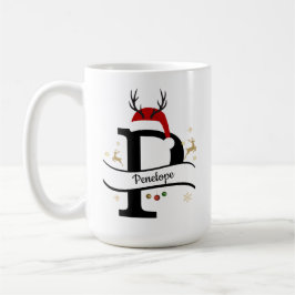 Christmas Letter P Alphabet  Kaffeetasse