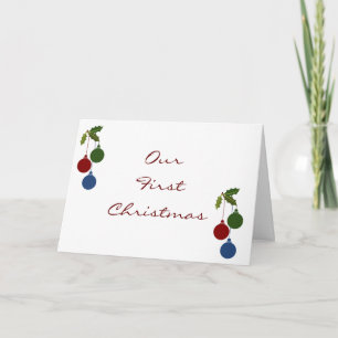 CHRISTMAS LIEBE NUR FÜR SIE FEIERTAGSKARTE