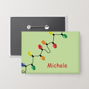 Christmas Light Bulb String mit Personalisiertem N Button