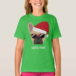 Christmas Light Fawn French Bulldog T-Shirt