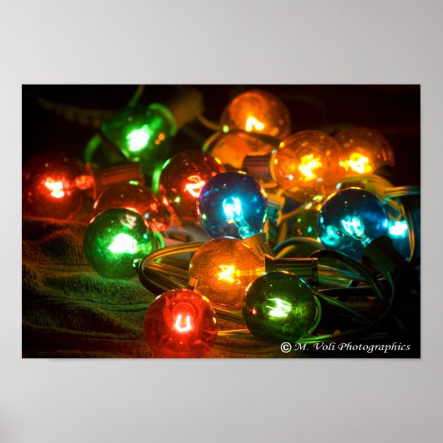 Christmas lights 01 poster (Vorne)