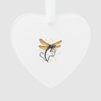 Christmas Lights Dragonfly Ornament